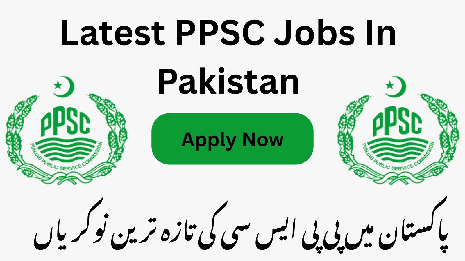 Latest PPSC Jobs In Pakistan 2025